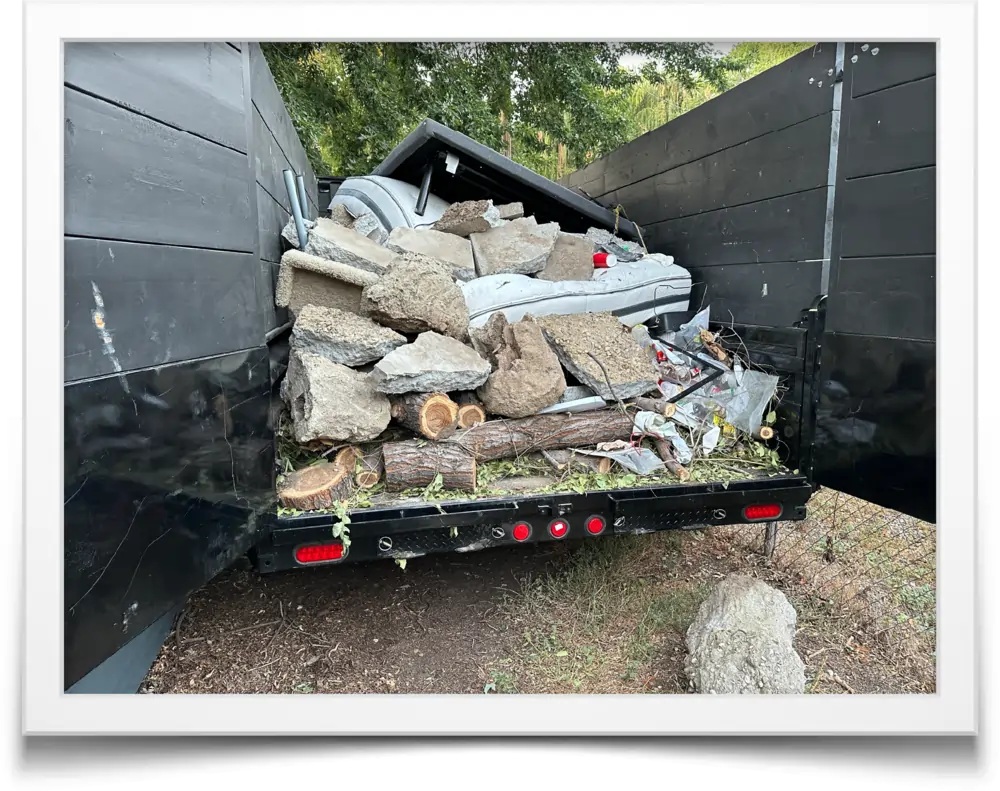 concerete on truck