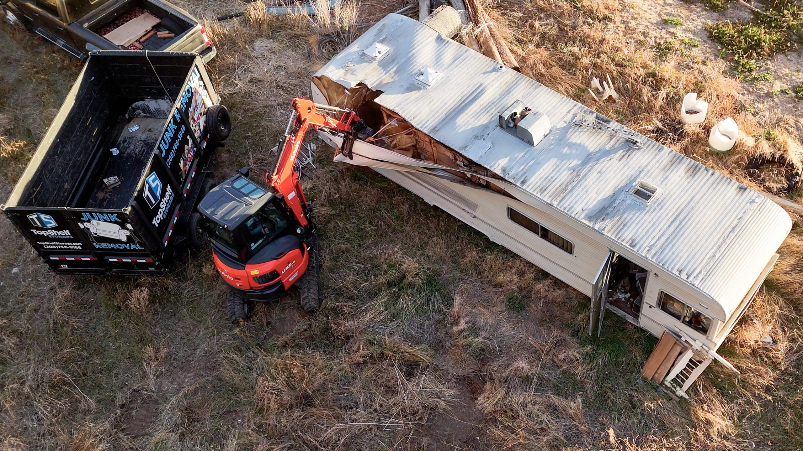 Mobile Home Demolition