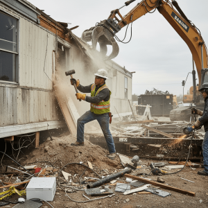 Methods of Mobile Home Demolition