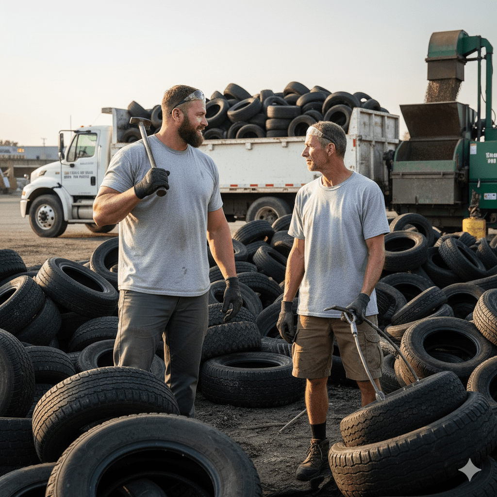 Professional Tire Removal and Disposal Services